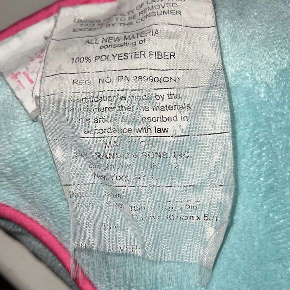 Jay Franco And Sons Blue Pink Tan golden retriever Print Pillow 100% Polyester 8 - Picture 6 of 7